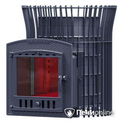 Банная дровяная печь Гефест AVANGARD 30 (П2) в сетке Тюльпан в Брянске